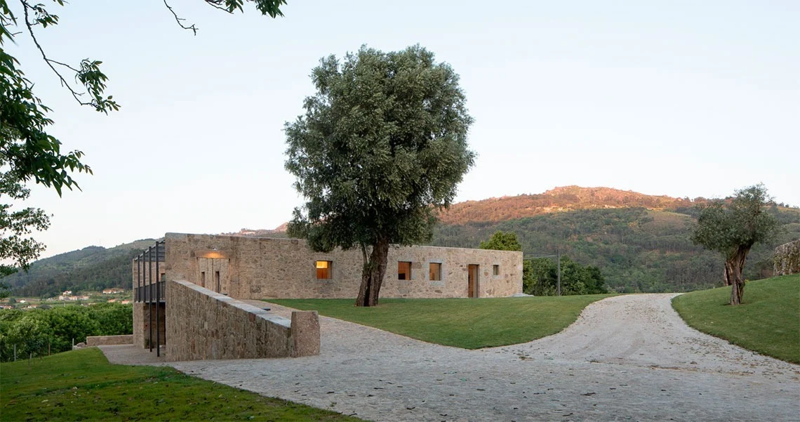 Quinta do Outeiro ao entardecer