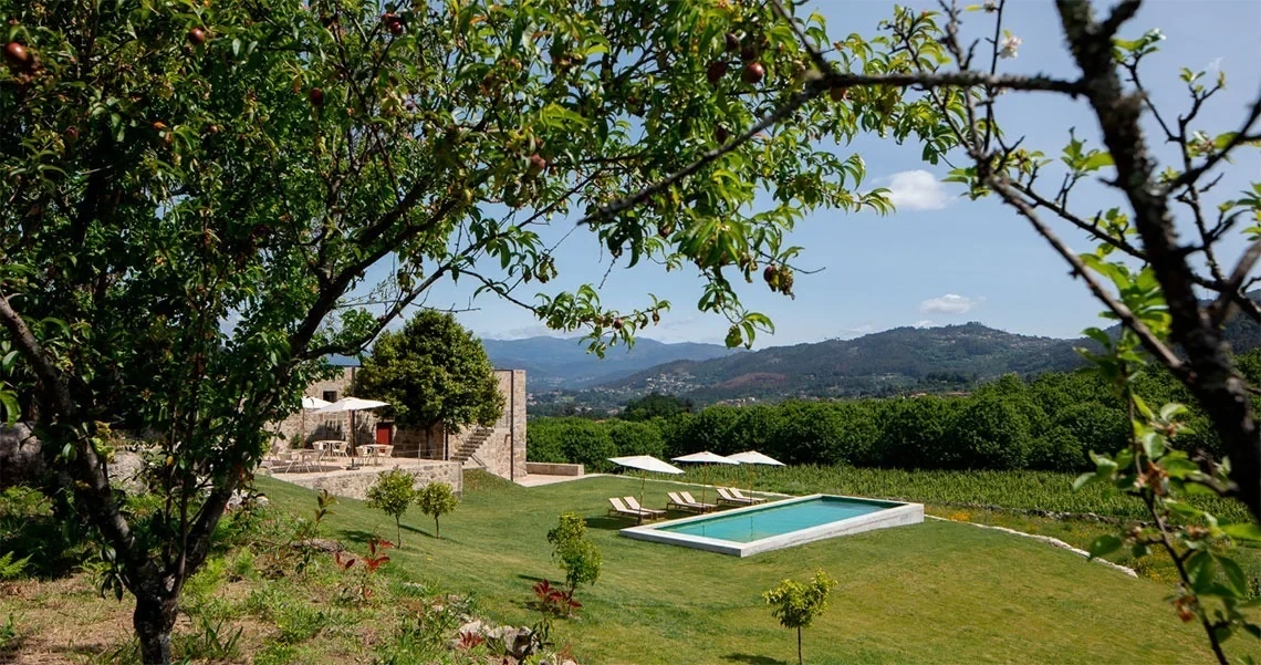 Quinta do Outeiro ao entardecer